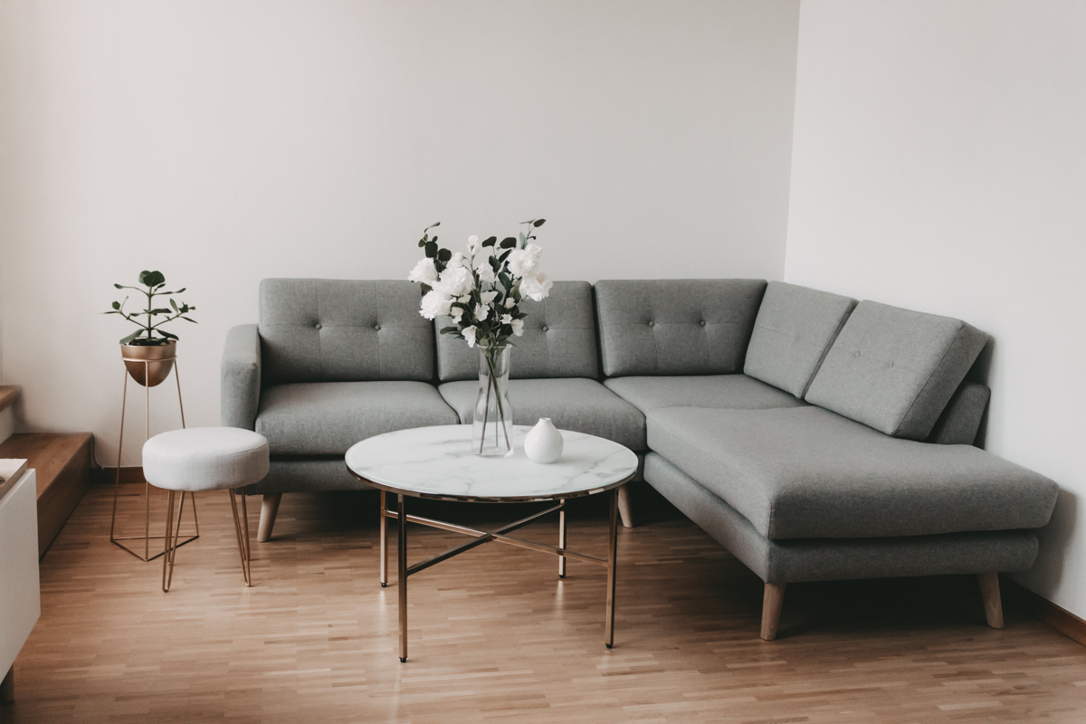 Light Grey Scandinavian Sofa From Sofacompany A Classy Mess